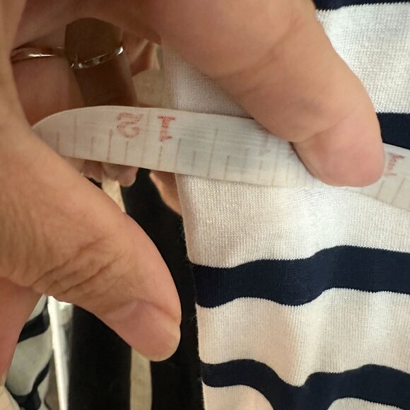 Torn by Ronny Kobo Dress Striped Jersey Knit Bodycon Dress Size Small - Picture 10 of 11